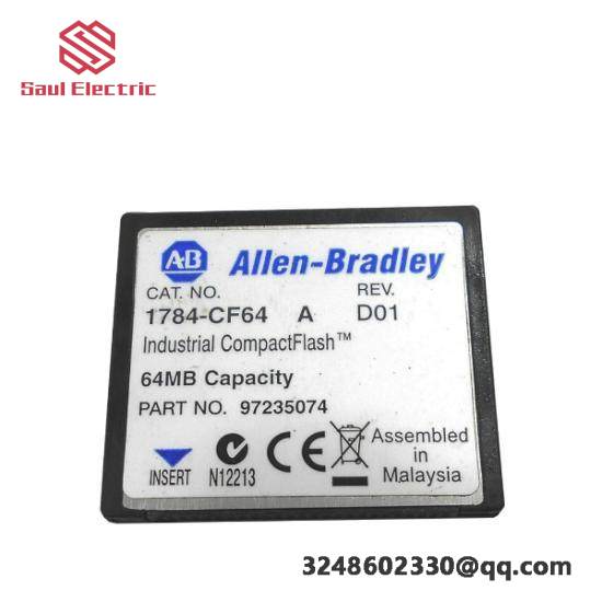 Allen Bradley 1784-CF64 Logic 556x Industrial CompactFlash Card