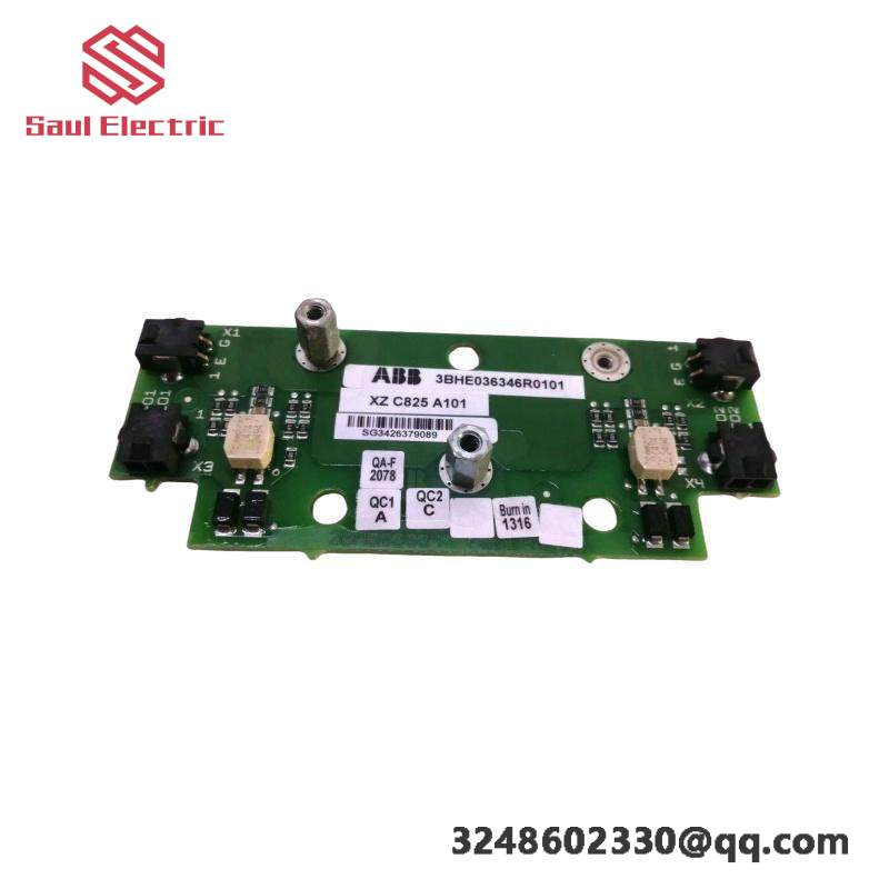 ABB 3BHE036346R0101: Precision Control Board for Industrial Automation