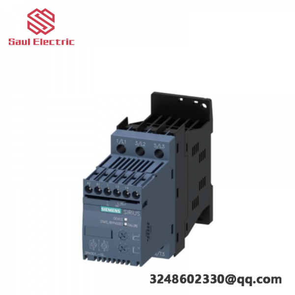 SIEMENS 3RW3 014-1BB14 | 3RW30 Soft Starter S00, 6.5A, 480V, 110-230V AC/DC