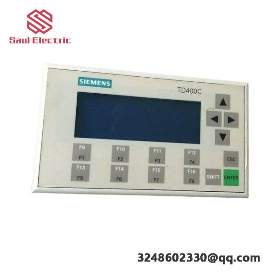 SIEMENS SIMATIC 6AV6640-0AA00-0AX0 TD400C Operator Panel