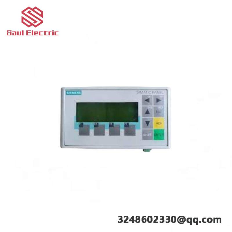 SIEMENS 6AV6641-0AA11-0AX0: Advanced SIMATIC Operator Panel for Efficient Process Control