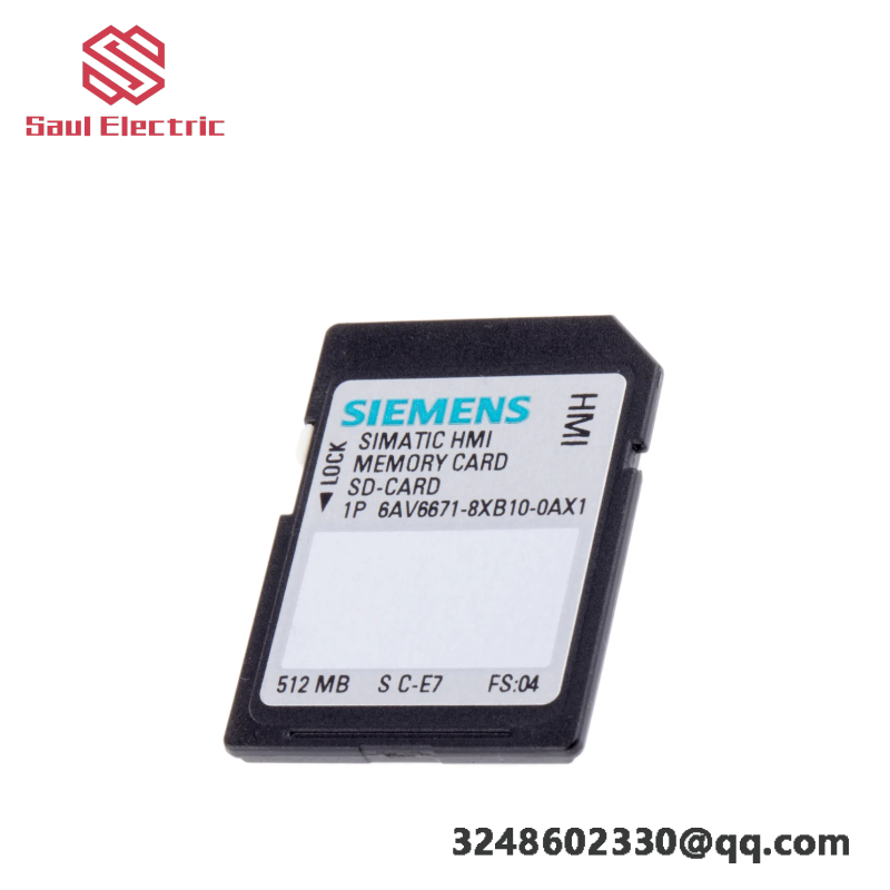 SIEMENS 6AV6671-8XB10-0AX1 - Advanced SIMATIC SD Memory Card