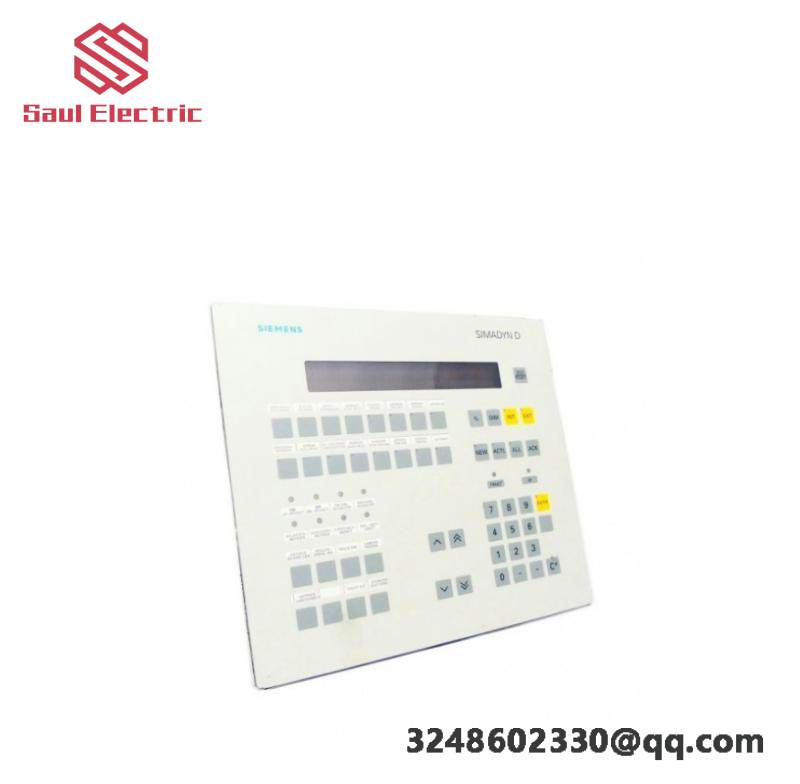 SIEMENS 6DD1670-0AF0 - SIMADYN D Operator Panel