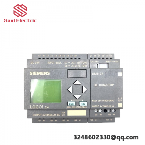 SIEMENS 6ED1 052-1CC00-0BA5 Logic Module, Display