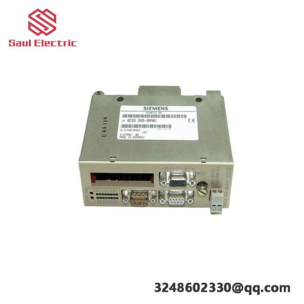 SIEMENS 6ES5265-8MA01 High Speed SUB-Control, Advanced Automation Solution