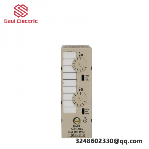 SIEMENS 6ES5380-8MA11 Timer Module - Precise Time Control for Industry Standards