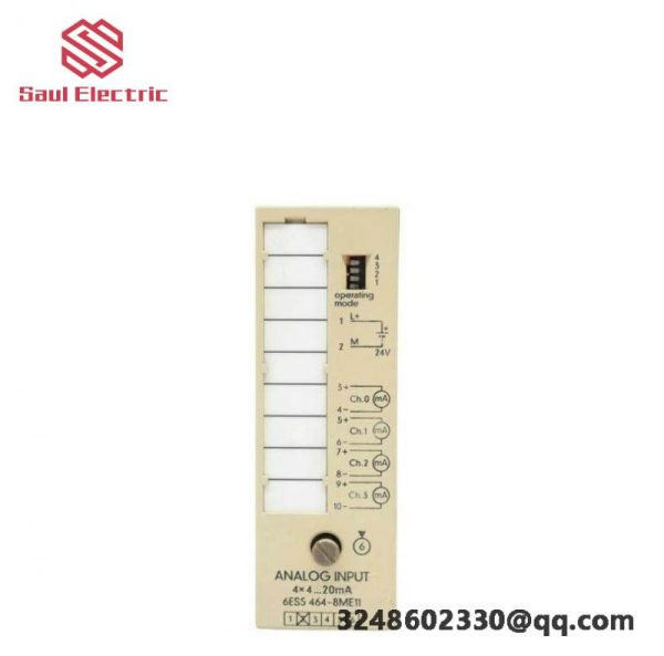 SIEMENS 6ES5464-8ME11 Analog Input Module - Precision Measurement for Industrial Automation