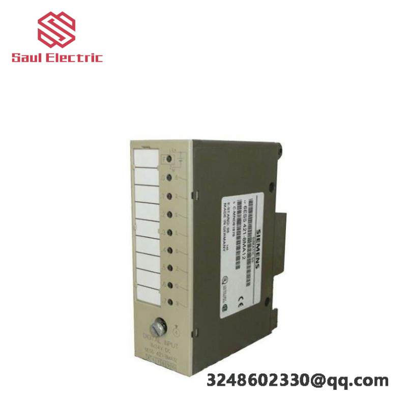 SIEMENS SIMATIC S5 470 ANALOG OUTPUT MODULE - 8MA12, Programmable Logic Controller (PLC) Systems