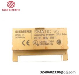 SIEMENS 6ES5816-1BB11: Advanced Control Module for Industrial Automation