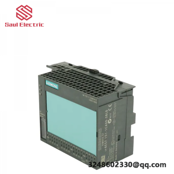 SIEMENS 6ES7151-1CA00-3BL0 ET200S Compact - High-Efficiency Modular Control Module