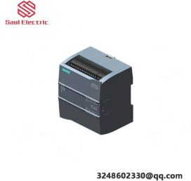 SIEMENS S7-1200 CPU 1212C - Compact PLC with DC/DC/DC Supply, 8 DI, 6 DO, 2 AI, 75KB Memory & 20.4-28.8V DC Power Supply