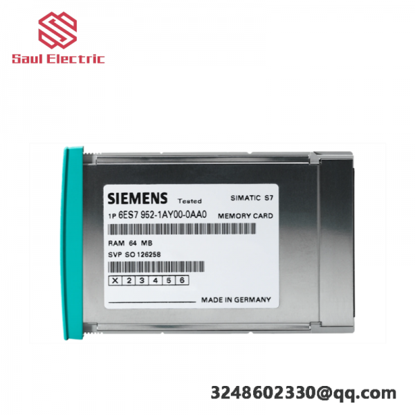 SIEMENS 6ES7952-1KK00-0AA0 - High Performance S7 Memory Card for Industrial Control Systems