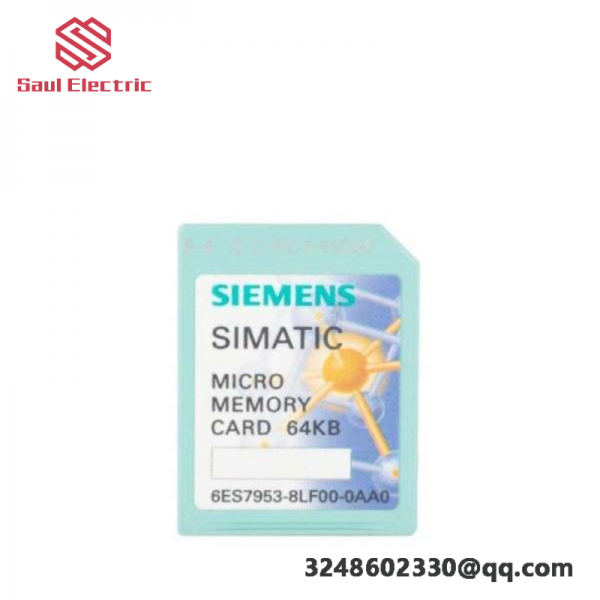 SIEMENS 6ES7953-8LF00-0AA0 - Micro Memory Card for Industrial Control, PLC Systems