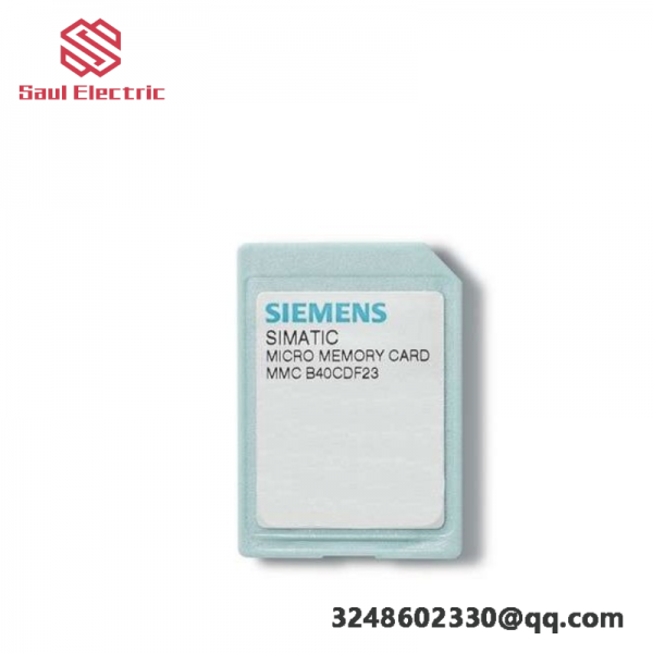 SIEMENS 6ES7953-8LF30-0AA0 S7 Micro Memory Card: Efficient Data Storage for Industrial Automation