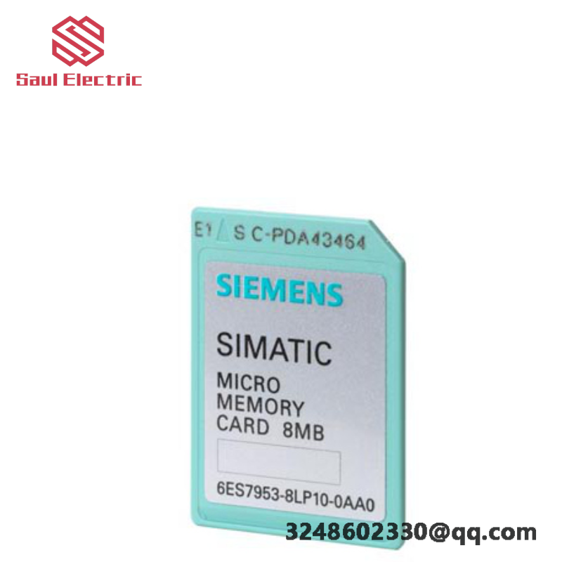 SIEMENS S7 Micro Memory Card 6ES7953-8LL20-0AA0, for Automation & Control