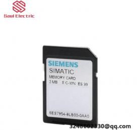 SIEMENS 6ES7954-8LB00-0AA0 Memory Card for Industrial Control Systems