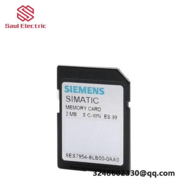 SIEMENS 6ES7954-8LB00-0AA0 Memory Card for Industrial Control Systems