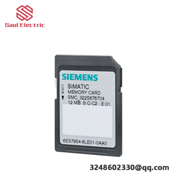 SIEMENS 6ES7954-8LC02-0AA0: High Performance Memory Card for Industrial Automation