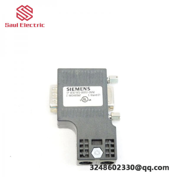 SIEMENS 6ES7972-0BB51-0XA0 PROFIBUS DP Connector for Industrial Automation