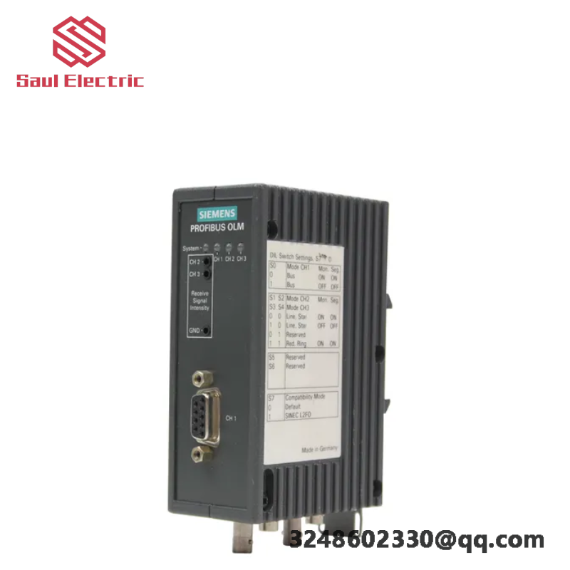 SIEMENS 6GK1 502-3CC10 Optical Link Module, Industrial Automation Solutions