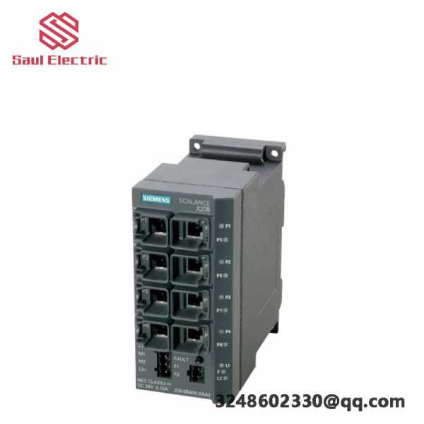 SIEMENS 6GK5208-0BA10-2AA3 - SCALANCE X208 Pro Managed IE Switch