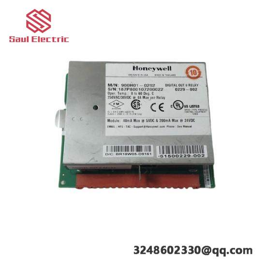 Honeywell 900H01-0202 Digital Output Relay, 8 Channel