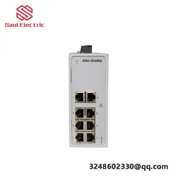 AB Industrial Controls 1783-US08T Ethernet Switch, Optimized for Industrial Networking