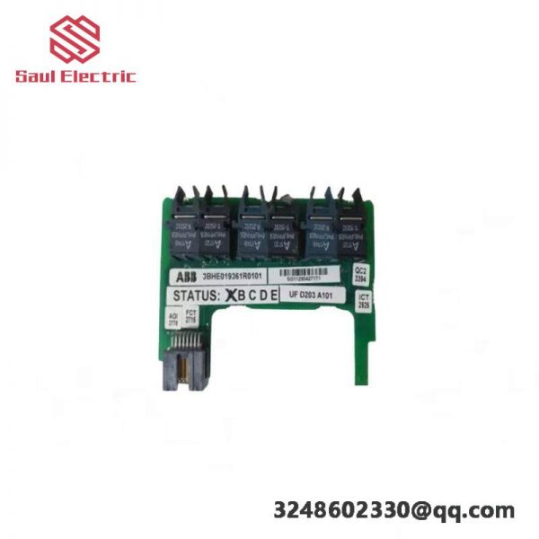 ABB 3BHE019361R0101 - UFD203A101 Control Board, Industrial Automation Solutions