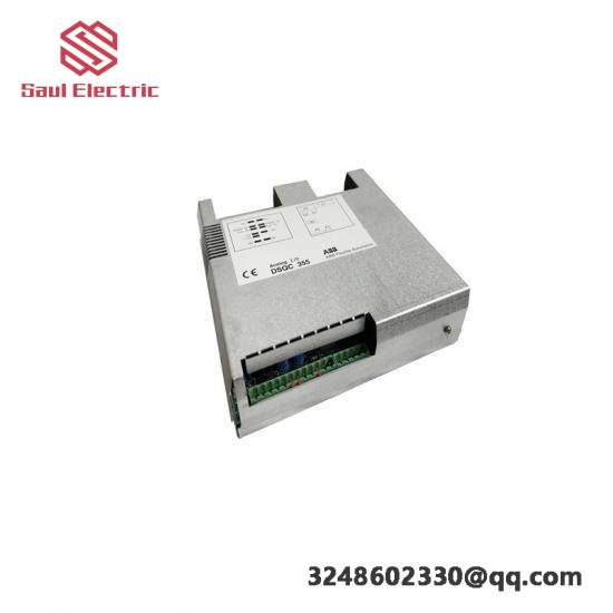 ABB 3HNE00554-1/10 Analog I/O Module - DCS Control System, Optimized for Industrial Automation