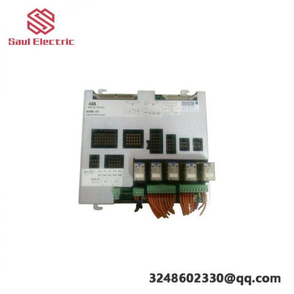 ABB ACRB-03, 3HNE08250-1 & 3HNE06225-1, Safety Cabinet Relay Board