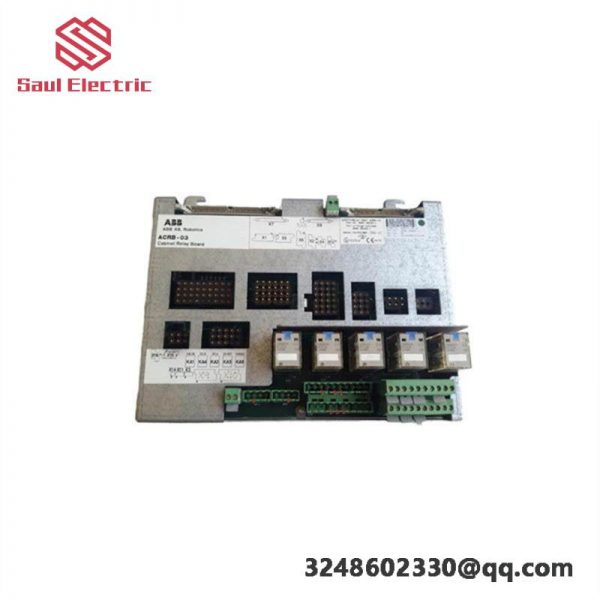 ABB ACRB-03, 3HNE08250-1, Safety Cabinet Relay Board, Industrial Control Modules