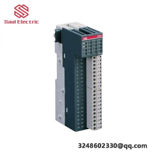 ABB AI563 Analog Input Module: Precision, Reliability in Industrial Automation