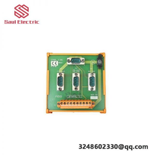 ABB CMA136 3DDE300416 - Generator Relay Terminal Board