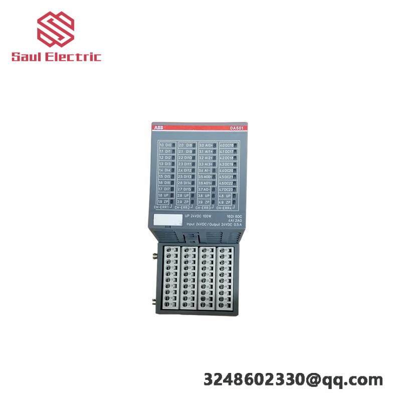 ABB DA501 | 1SAP250700R0001 | ABB Digital Analog I/O Module