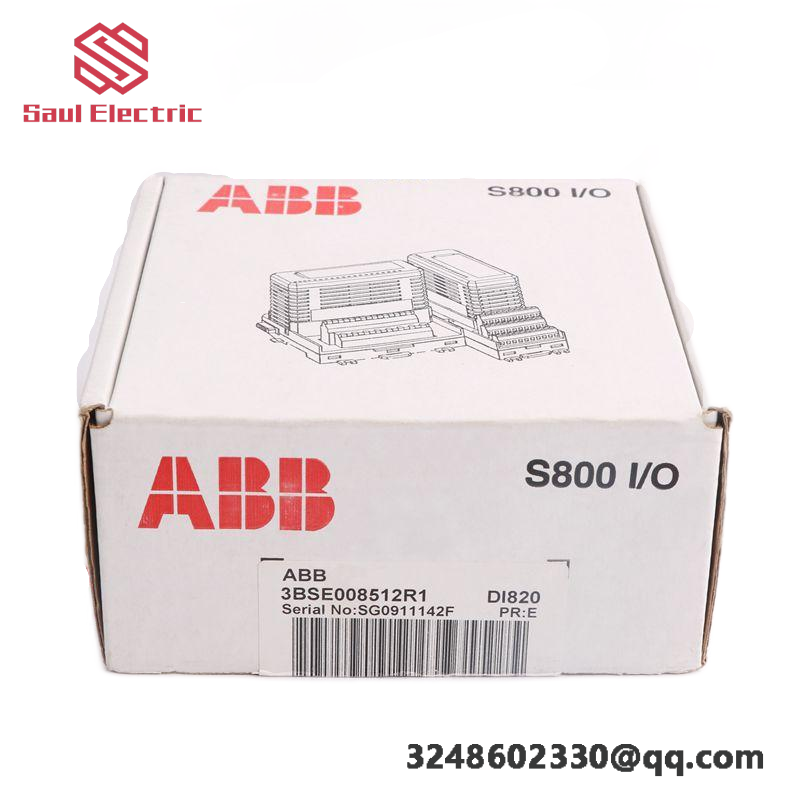 ABB DI820 3BSE008512R1 Digital Input Module, Industrial Control Solutions