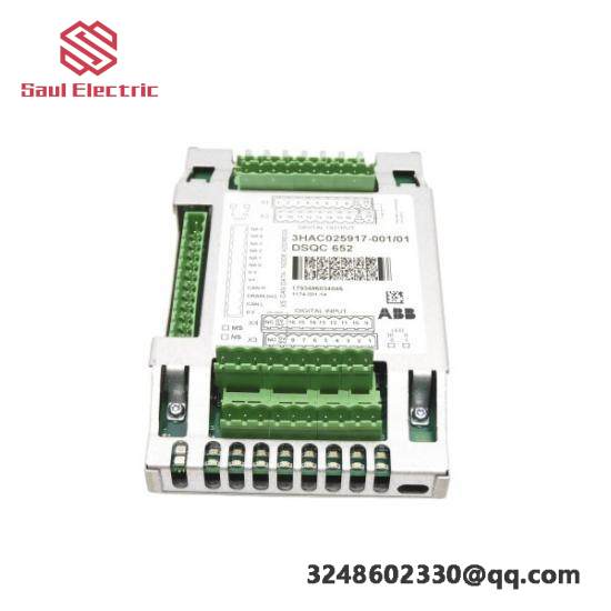 ABB DSQC652 3HAC025917-001/01 Industrial I/O Unit