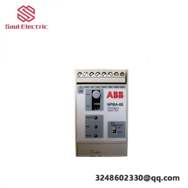 ABB NPBA-80 PROFIBUS ADAPTER - Industrial Automation Module, 200 Characters or Less