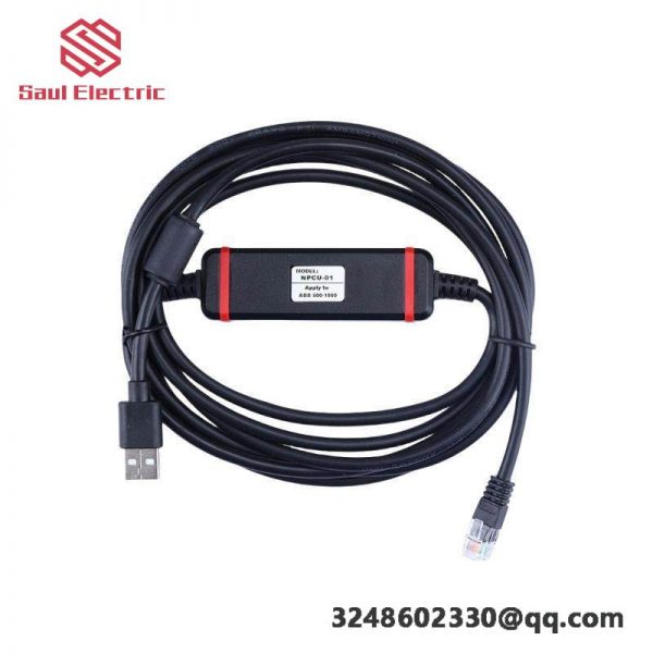 ABB NPCU-01 Industrial Debugging Cable, Advanced Control Solutions