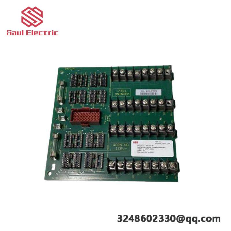 ABB NTDI0-A NTDI0 Digital I/O Board: Control Module for Industrial Automation