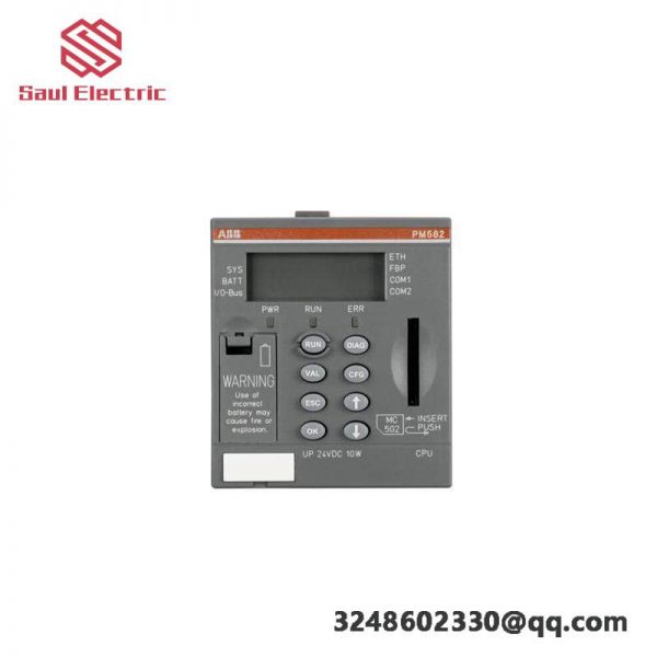 ABB PM582 1SAP140200R0201: Advanced Logic Controller for Industrial Automation