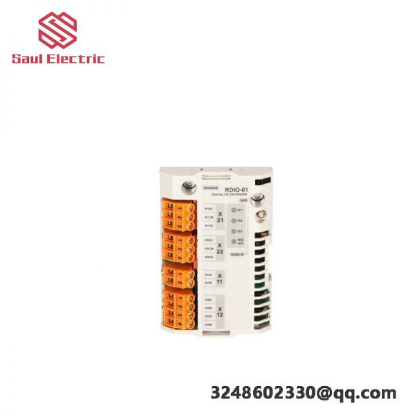 ABB RDIO-01 Digital I/O Extension Module for Industrial Control Systems