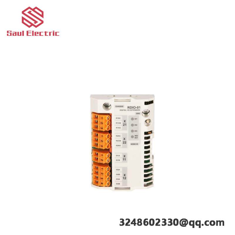 ABB RDIO-01 Digital I/O Extension Module for Industrial Control Systems