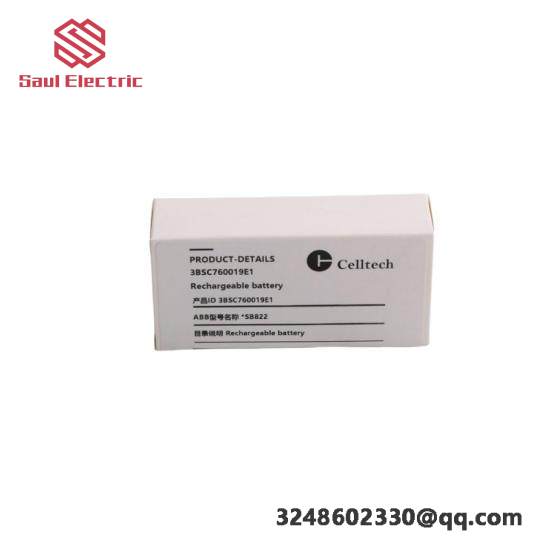 ABB SB822 | 3BSC760019E1 | Rechargeable Lithium-Ion Battery