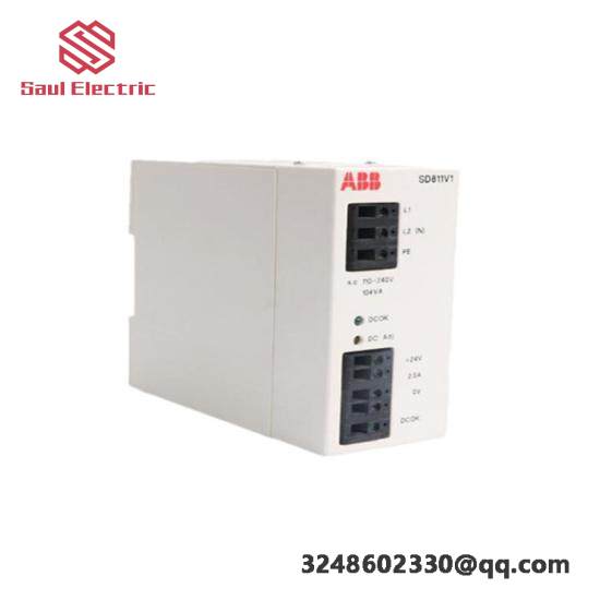 ABB SD811v1 POWER SUPPLY - Industrial Control Module, High Efficiency & Reliability