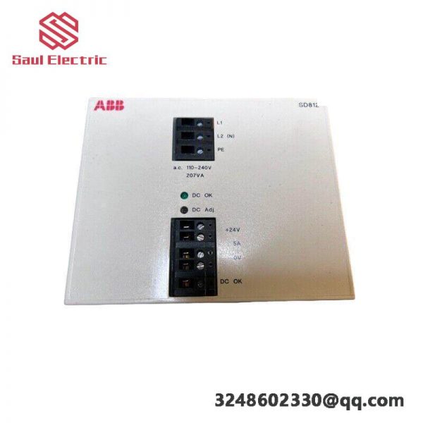 ABB SD812F Power Supply Module - High Efficiency & Reliability for Industrial Automation