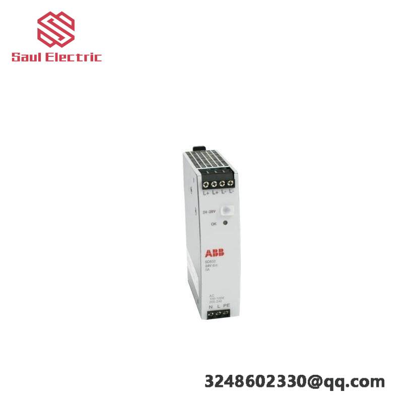 ABB SD832 3BSC610065R1: Advanced Power Supply, Engineered for Industrial Efficiency