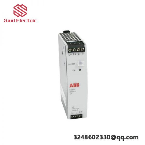 ABB SD832 Power Supply Module for Industrial Control Systems