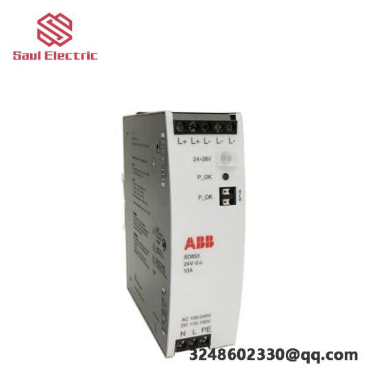 ABB SD853 3BSE088188R1 | Industrial Power Supply Module