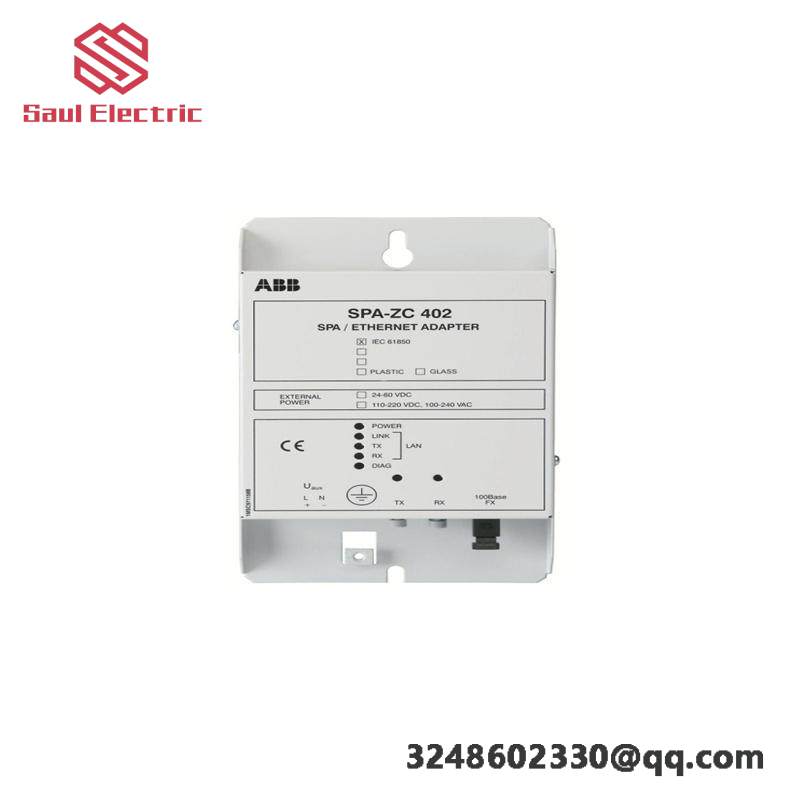 ABB SPA-ZC 400 Ethernet Adapter Module for Industrial Networking Solutions