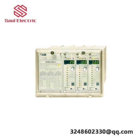 ABB SPAD346C3 Differential Relay; Manufacturer: ABB